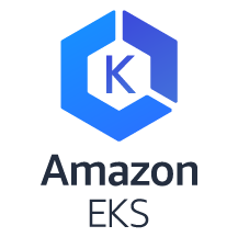 Logo dos Kubernetes Amazon EKS